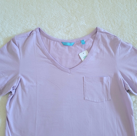 Tori Richard Ashley Top in Lilac💜 - NWT - Picture 3 of 12